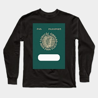 Irish Free State Passport Long Sleeve T-Shirt